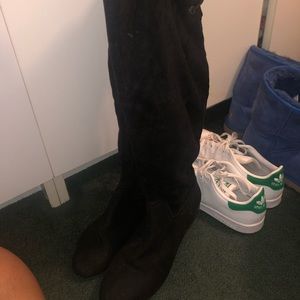 Aldo thigh high suede boots